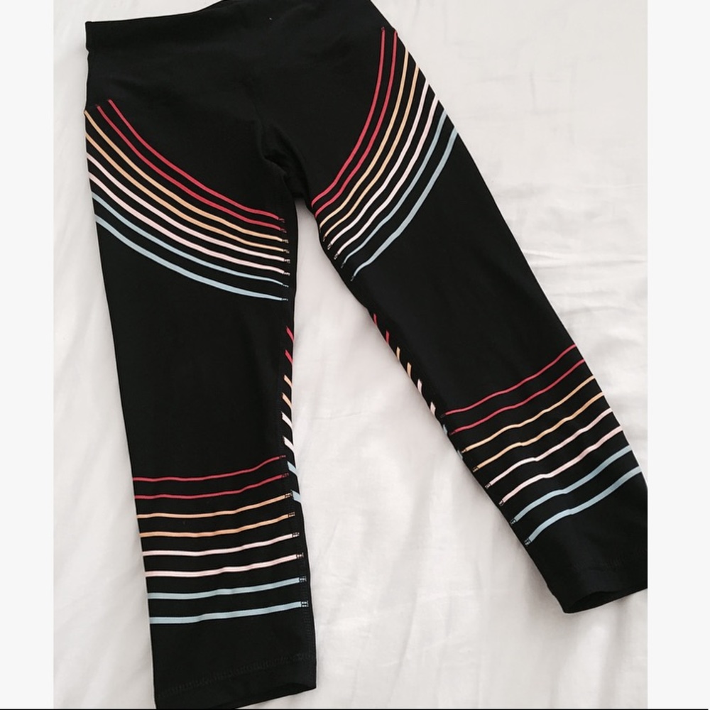 Rad Rainbow Yoga Capri Leggings